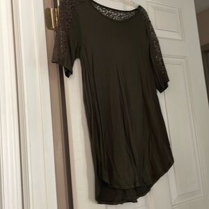 Short sleeve Tunic with lace